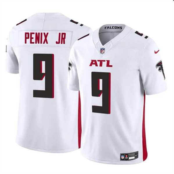 Men & Women & Youth Atlanta Falcons #9 Michael Penix Jr White 2024 Draft F.U.S.E. Vapor Untouchable Limited Stitched Jersey->baltimore ravens->NFL Jersey
